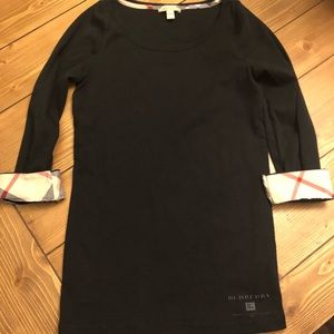 Burberry 3/4 length tee